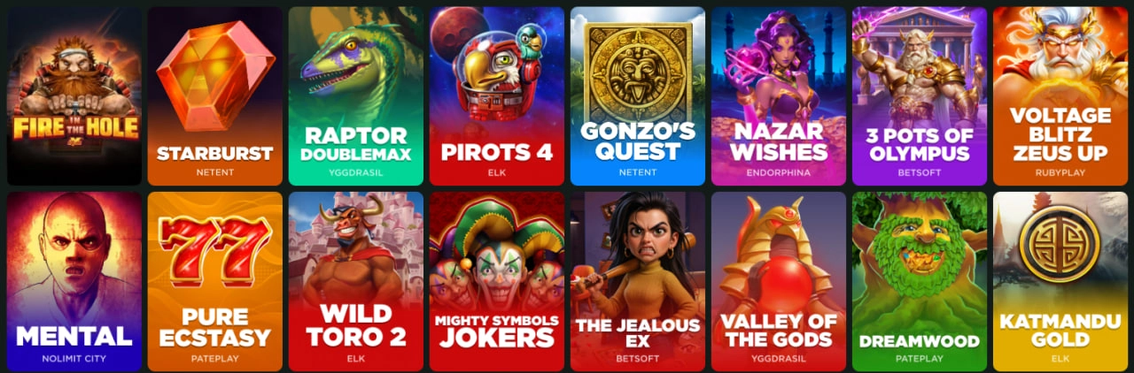 spinstag casino popular slots